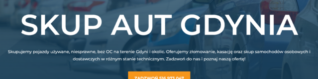skup aut gdynia